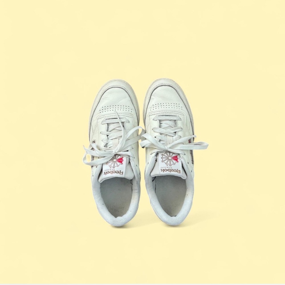Reebok Leather Sneakers Size 8